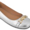 Ballerine Love Moschino JA11011G1MIF090B Argento Eleganti Sostenibili-2