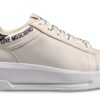 Sneaker donna Love Moschino pelle bianco nero modello D26MO02-1