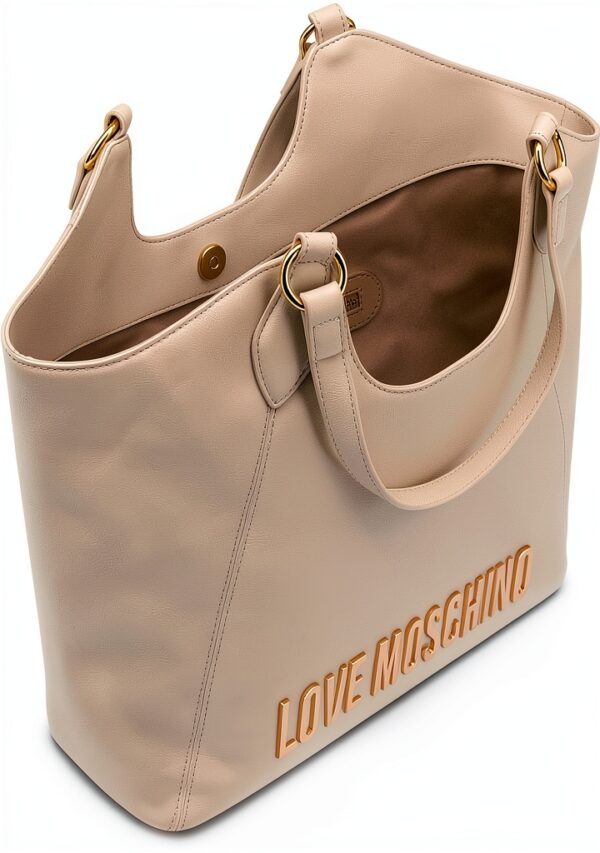 Borsa Love Moschino a spalla – Design chic, materiali sostenibili-2
