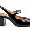 Sandalo Tacco Donna Love Moschino Nero 41 EU Elegante Confortevole-3