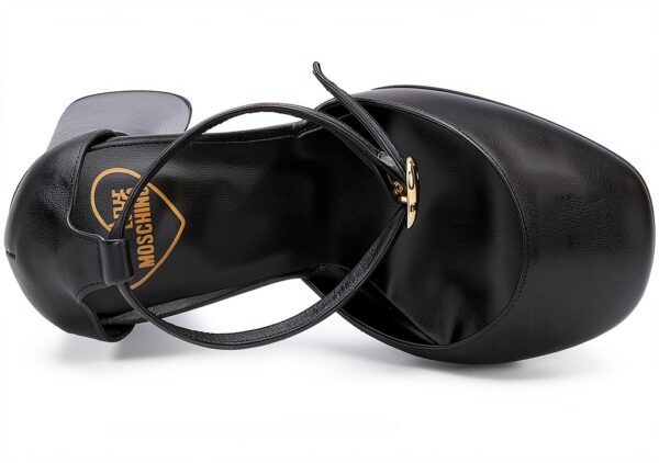 Sandalo Tacco Donna Love Moschino – Lacca, Taglie 35‑41 EU-2