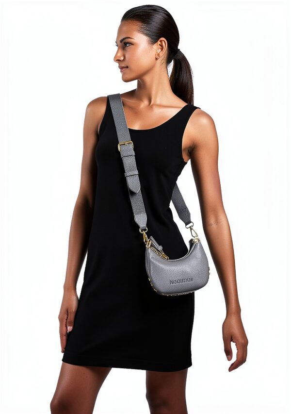 Borsa a mano Love Moschino JC4019PP1LLT0 Nero 8x17x10,5 cm-1