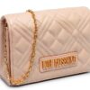 Love Moschino BORSA QUILTED PU AVORIO-3
