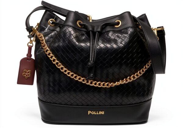 Pollini Borsa A Spalla Da Donna Marchio, Modello SC4588PP0NSO1, Realizzato In Pelle Sintetica.-0