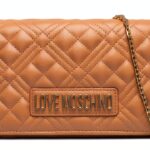 Love Moschino BORSA QUILTED PU BEIGE-0