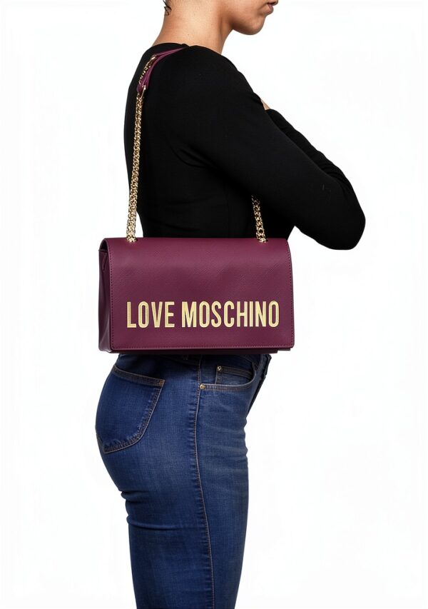 Love Moschino BORSA PU GRS VINO-4