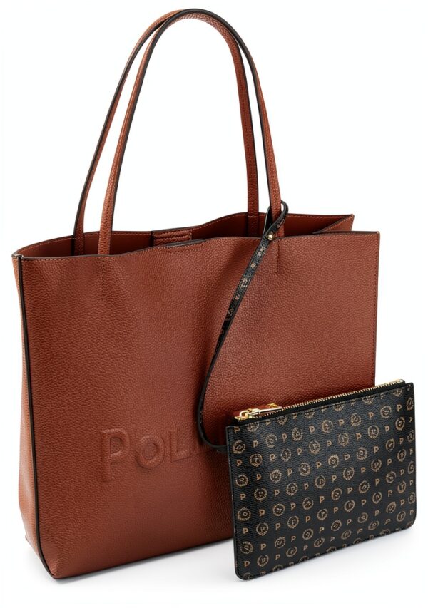 Pollini Borsa A Spalla Da Donna Marchio, Modello SC4593PP0NSJ1, Realizzato In Pelle Sintetica.-3