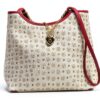 Borsa Heritage PVC Pollini Rosso per Utensili-4
