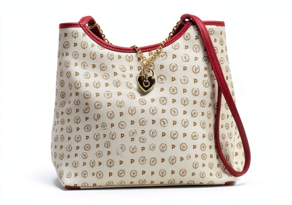Borsa Heritage PVC Pollini Rosso per Utensili-4
