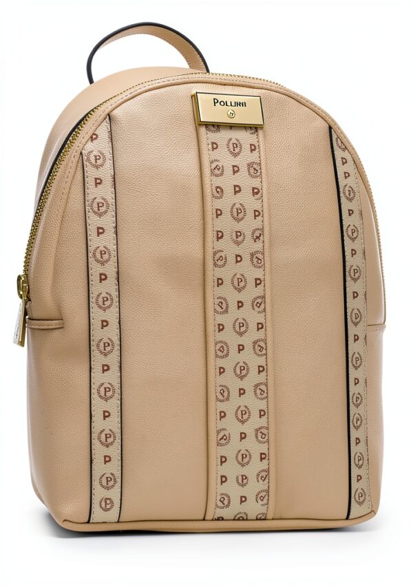 Zaino Pollini Avorio SC4560PP0NSF - Zaino Casual Donna in Poliuretano-2