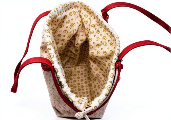 Borsa Heritage PVC Pollini Rosso per Utensili-2