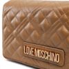 Love Moschino BORSA QUILTED PU BEIGE-3
