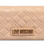 Love Moschino BORSA QUILTED PU AVORIO-0